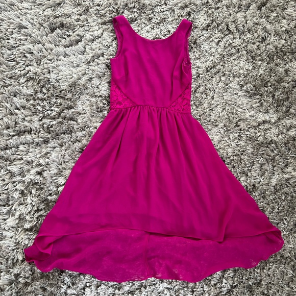 GUESS Magenta High-Low Dress 💖 - Picture 2 of 7